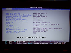 ThinkPad T430u BIOS menu-1