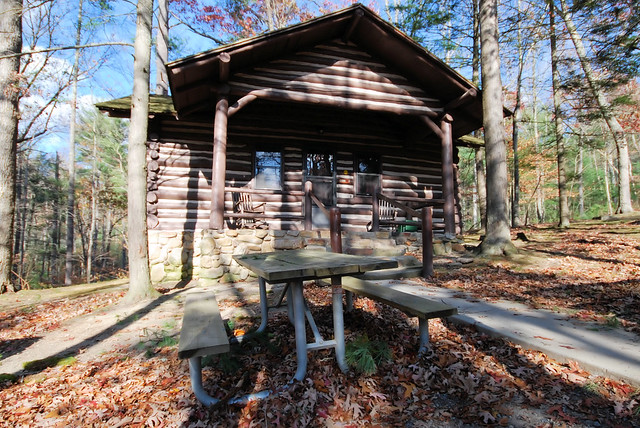 Douthat cabin 8 is a cozy 2 bedroom cabin