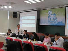 沈世宏：環評制度讓環保署「錯置戰場」。 林仁惠攝。