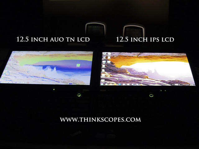 IPS LCD versus TN LCD on ThinkPad X220 and ThinkPad X230