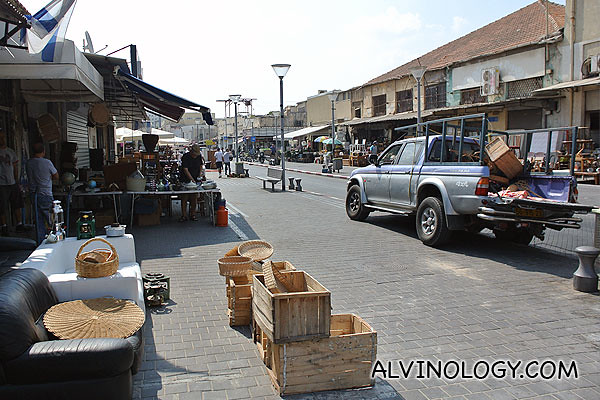 Exploring the Jaffa flea market