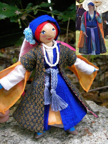 Finished Doll with Over Coat