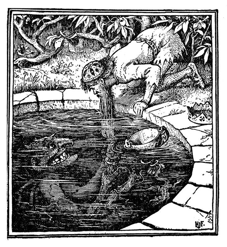 Henry Justice Ford - The green fairy book, edited by Andrew Lang,1900 (illustration 6)