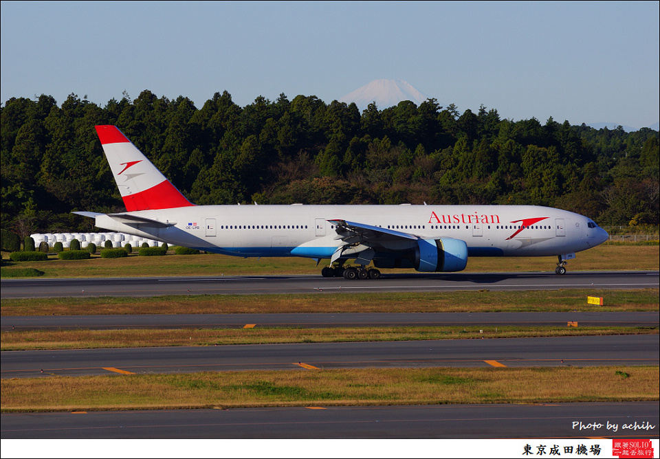 Austrian Airlines / OE-LPB / Tokyo - Narita International