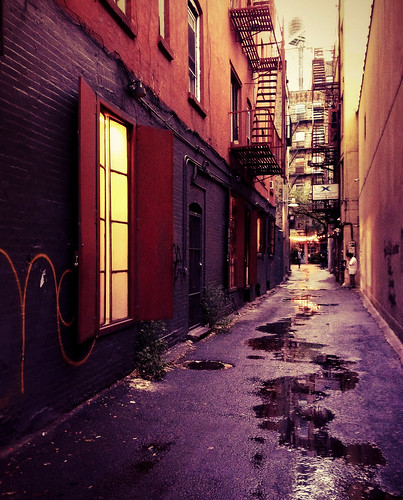 New York Alley - Lower East Side
