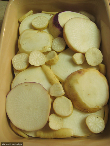 turnips & radishes