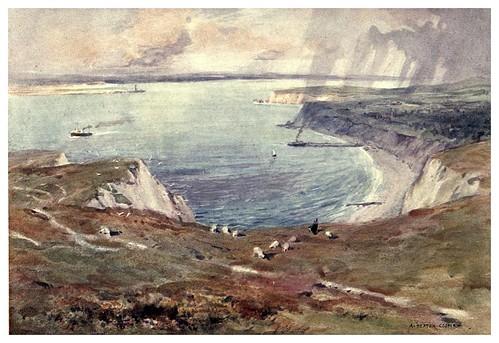 015-Bahia de Totland-Isle of Wight (1908)-Alfred Heaton Cooper