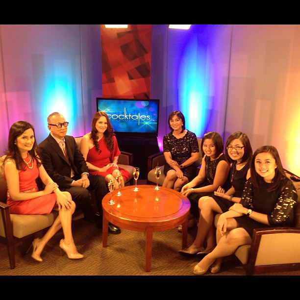 We had Atty Leni Robredo and daughters Aika, Trisha and Jillian on as guests in Cocktales today.