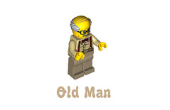 LEGO Minifigures Series 10 -  Old Man