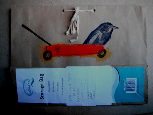 Storage Bag Crow and Skelly Truck. by The People In My Head