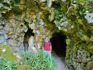 About to Enter a Cave at Quinta da Regaleira