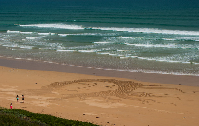 Sand Art - Venus Bay