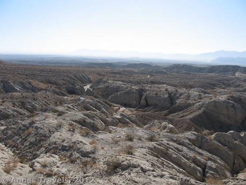 Another view from Truckhaven Rocks, Anza Borrego Desert State Park, California