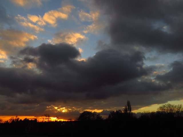 Sunset Clouds over Hampstead