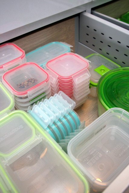 The stackable Snapware Airtight Modular range lets you arrange things in blocks
