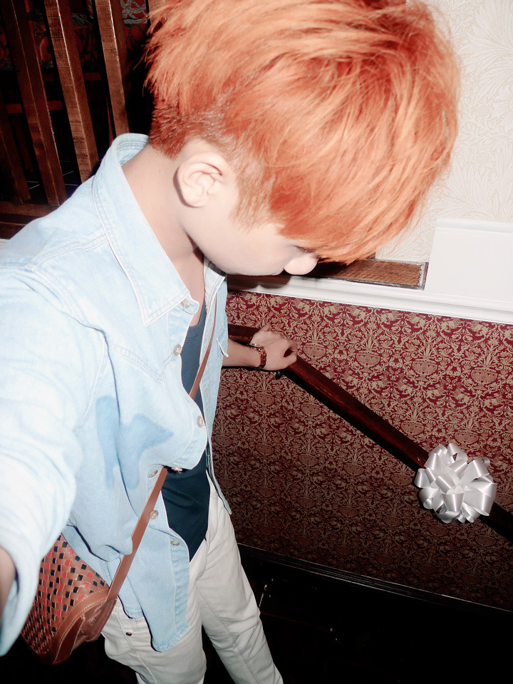typicalben with orange red hair colour