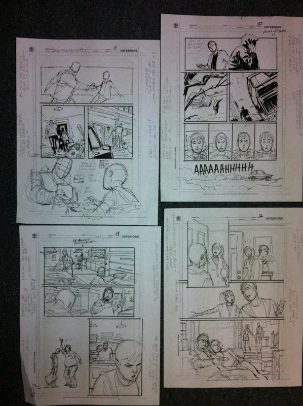 Joe Frankenstein layouts