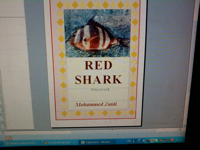 cover novel red shark