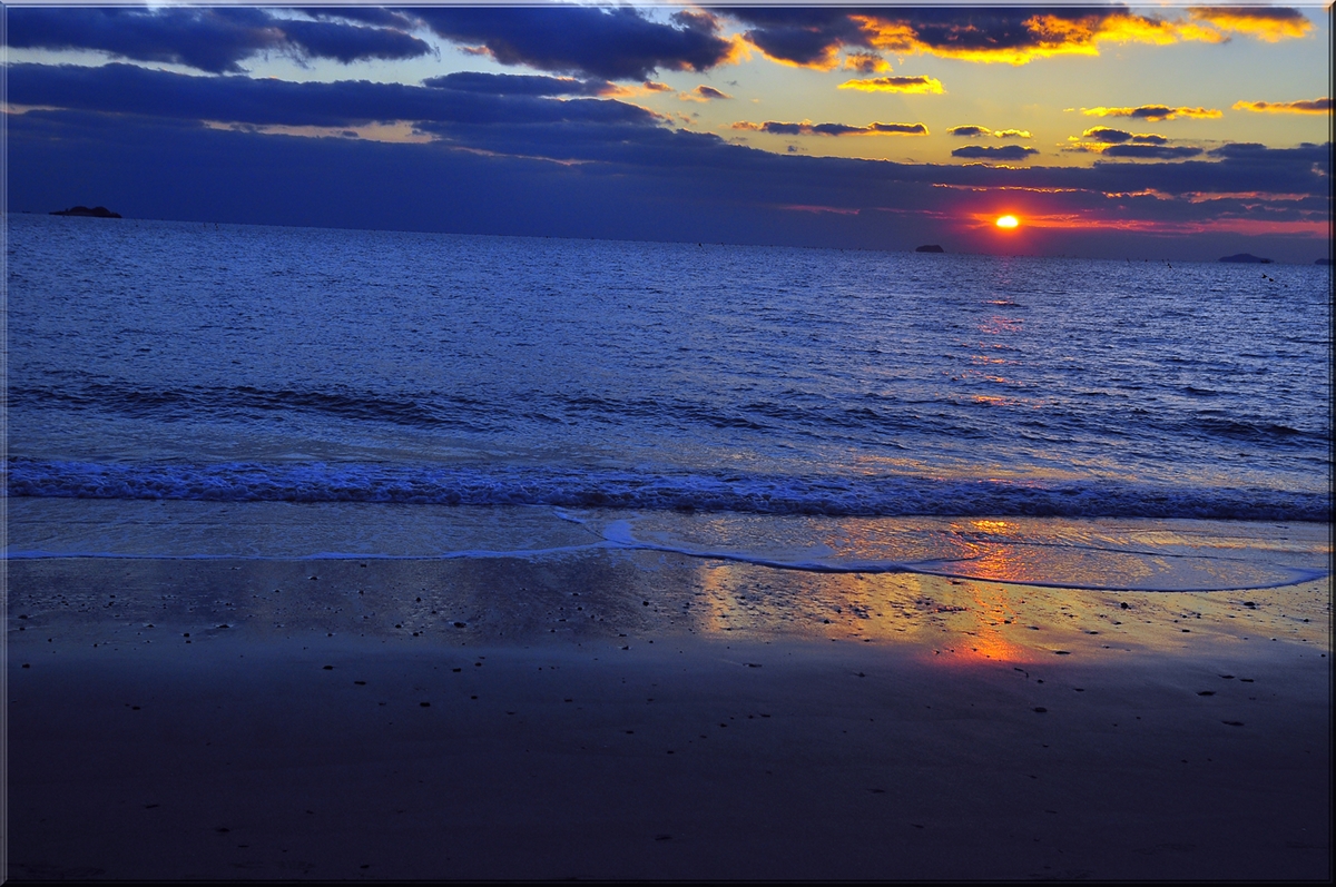 Sunset, Daecheon Beach...November 2012