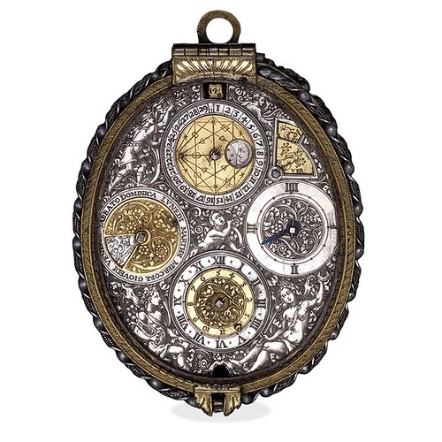 001-Reloj de bolsillo con calendario y alarma por Jean Vallier-© Trustees of the British Museum