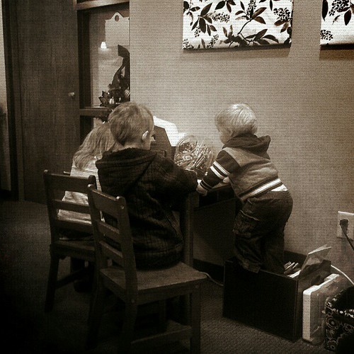 My babies coloring