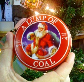 Coal for Christmas