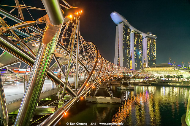 Singapore Night Scene