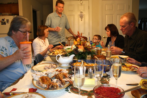 Thanksgiving chaos at the table