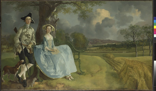 Thomas Gainsborough Mr and Mrs Andrews about 1750 Oil on canvas 69.8 x 119.4 cm