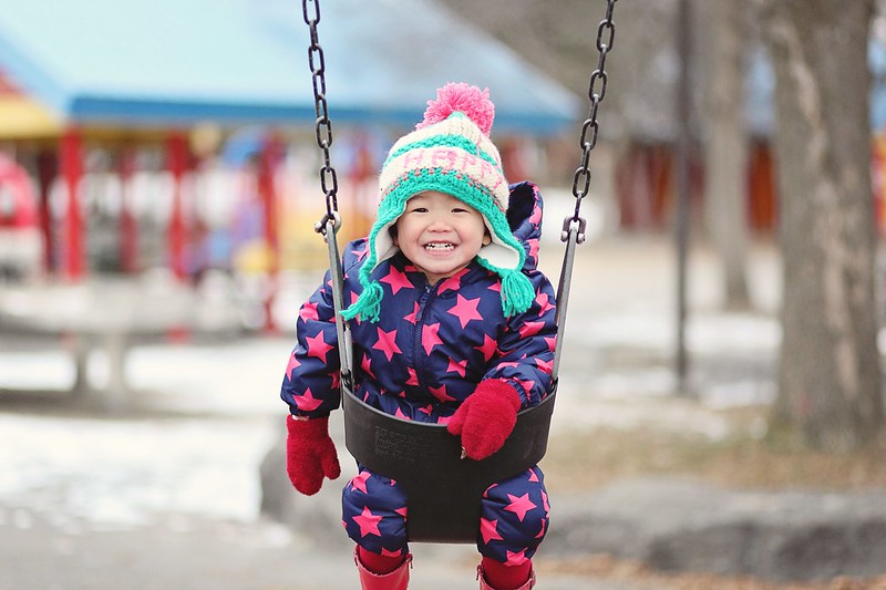a chilly day at the park!
