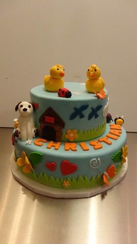 Animal Love Birthday Cake by CAKE Amsterdam - Cakes by ZOBOT