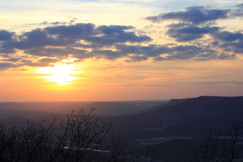 Sunset on Lookout Mountain