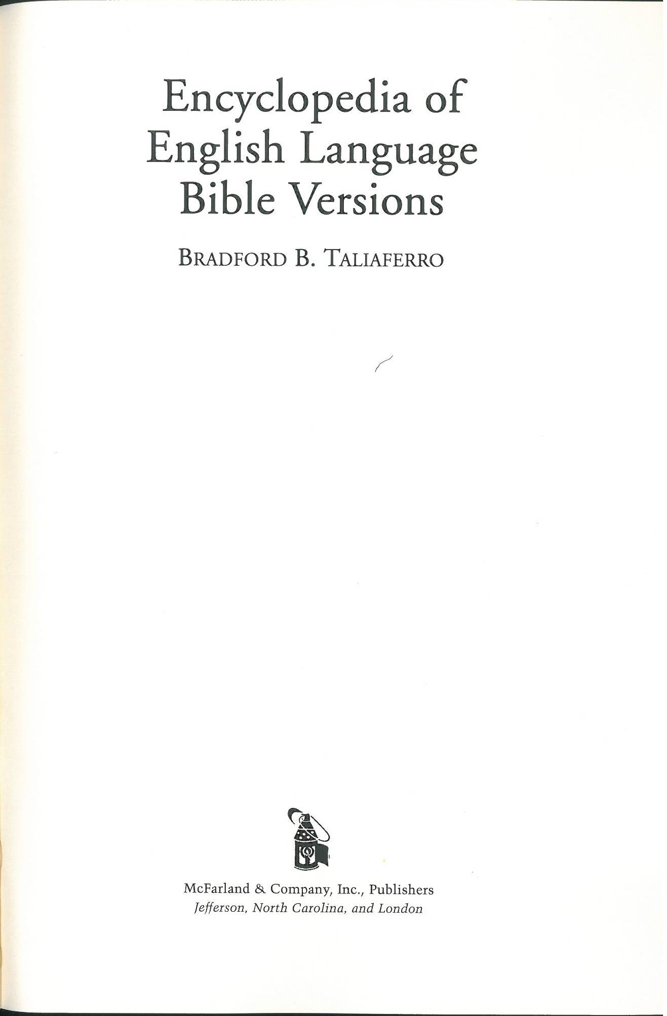 Catalogues - Internet Bible Catalog