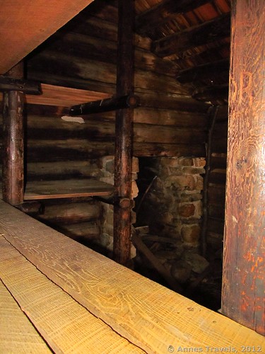 Bunks inside the huts at Jockey Hollow, Morristown National Historic Park, New Jersey
