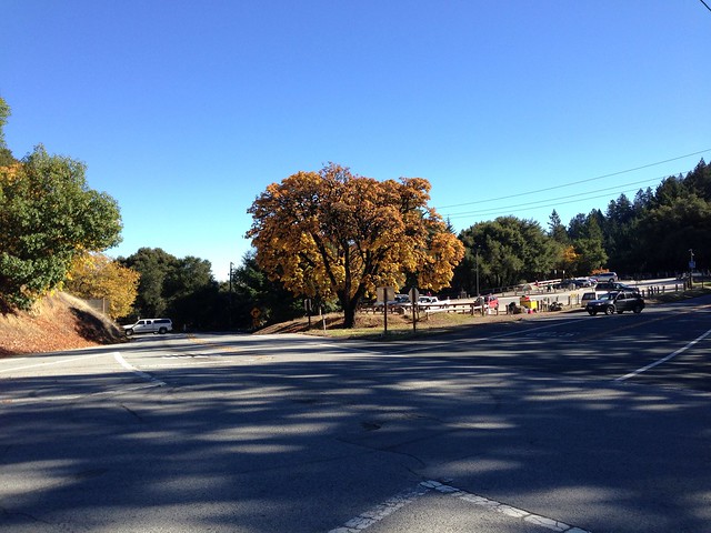 Saratoga Gap in fall color