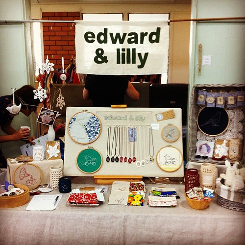 All set up at the @brisstyle indie eco market #brisstyle #bieco