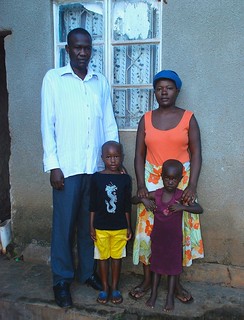 Charles Kayongo, a Ugandan bar owner, and his wife Eunice, have defied traditional beliefs and refuse to have more than two children. Credit: Dennis Kasirye/IPS