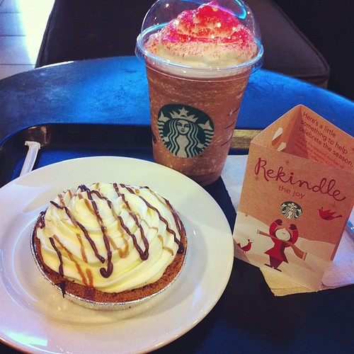 I'm a loner and I badly needed to overload some sugar. Hello #Peppermint mocha!