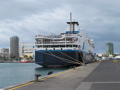 El buque Kristina Katarina, en Las Palmas de Gran Canaria