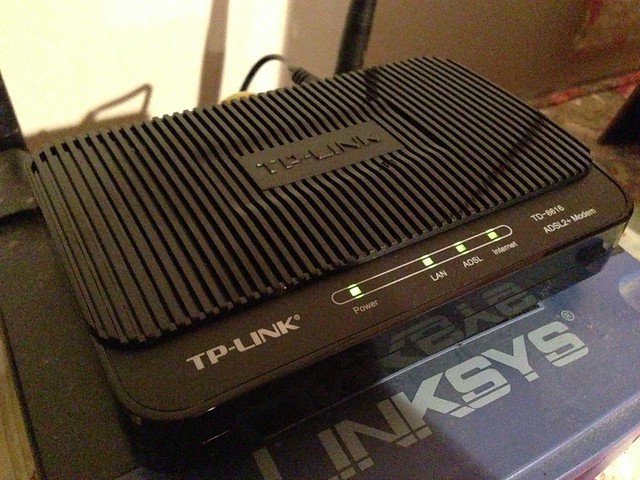 New ADSL2+ modem