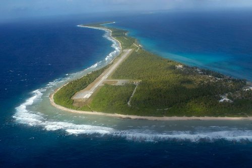 馬紹爾群島實際影像。（來源：台灣青年氣候聯盟提供）