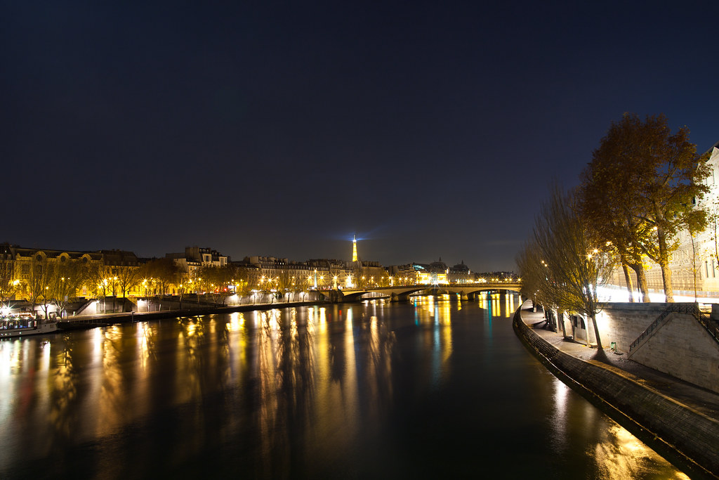 Seine and the Eiffel Tower