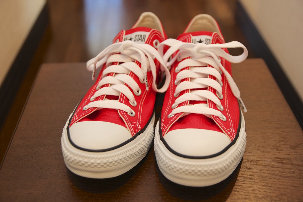 CONVERSE CANVAS ALL STAR® OX RED