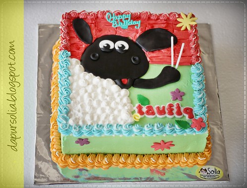 Timmy Time Birthday Cake for Taufiq