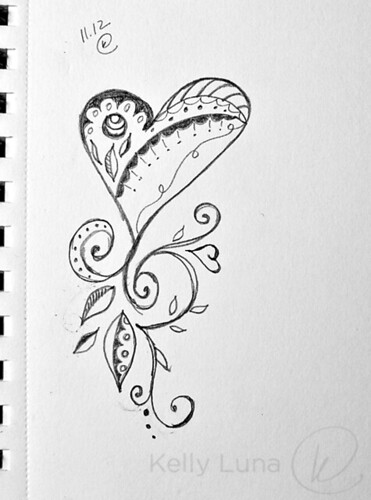 11-12 heart doodle