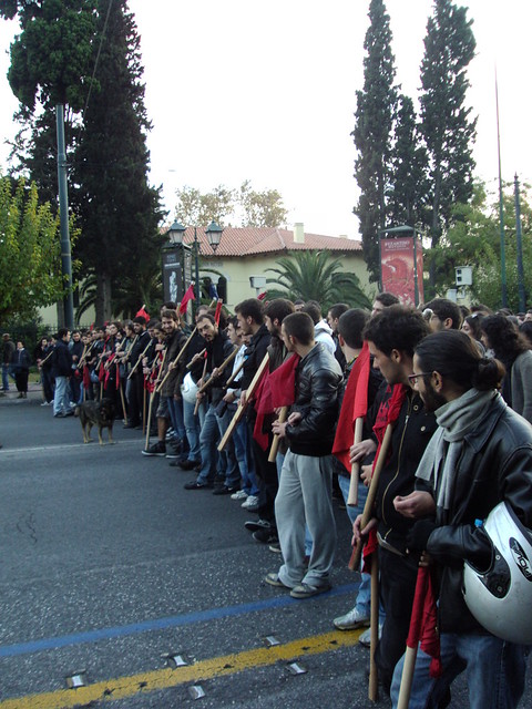 Polytechnic Protest Athens 17/11/12
