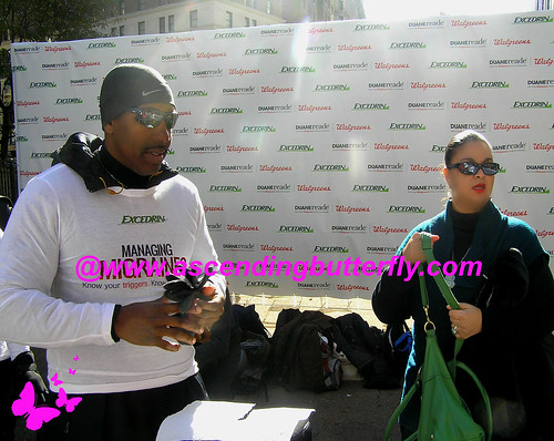 DRExcedrin Event Herald Square me 03 Pre Oasis Day Spa Massage WATERMARKED