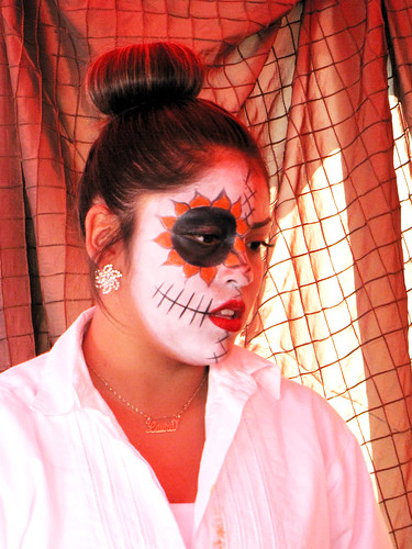 Day of the Dead: Candid Woman