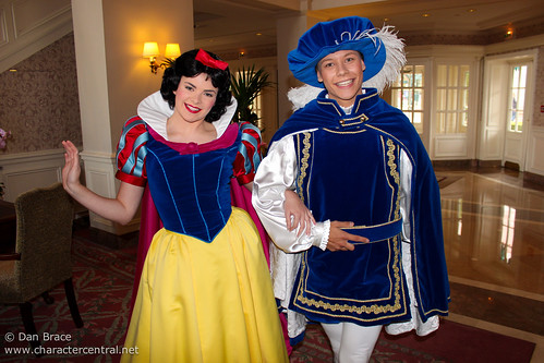 Meeting Snow White and The Prince
