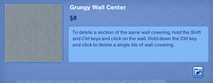 Grungy Wall Center
